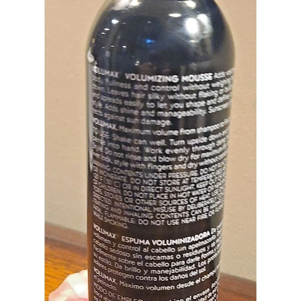 Naturelle Volumax Volumizing MOUSSE 9 oz DENTED CAN Alchohol Free